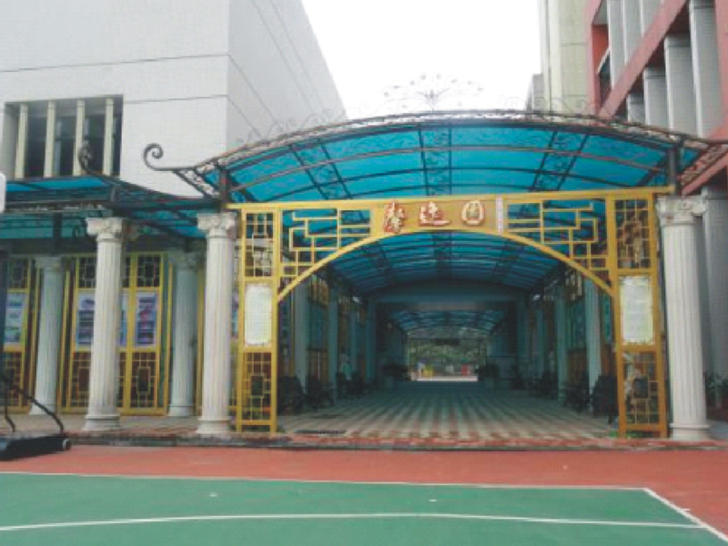 學(xué)校走廊景觀造型